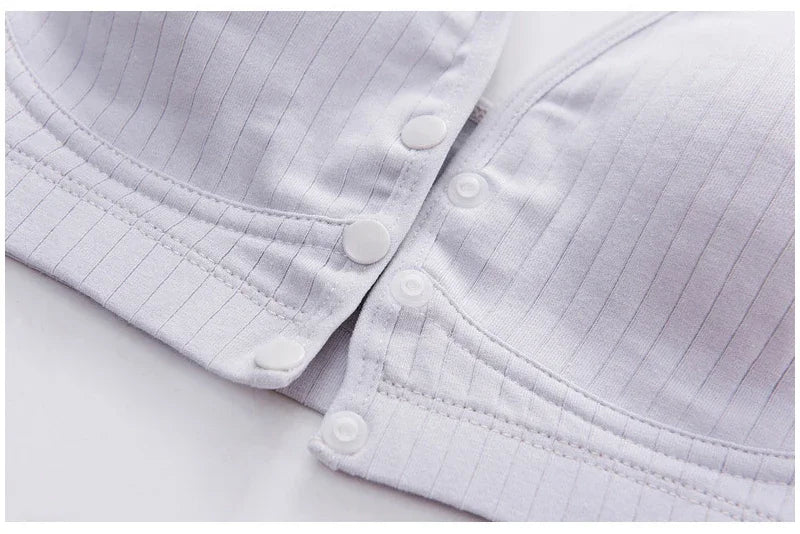 Maternity Nursing Vest Bras - Cotton, Sizes 36/80 -44/100