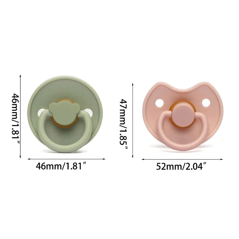 Silicone Soother Luminous Pacifier Multi-pattern Design for Boys Girls Durable Portable Baby Pacifier - BPA Free