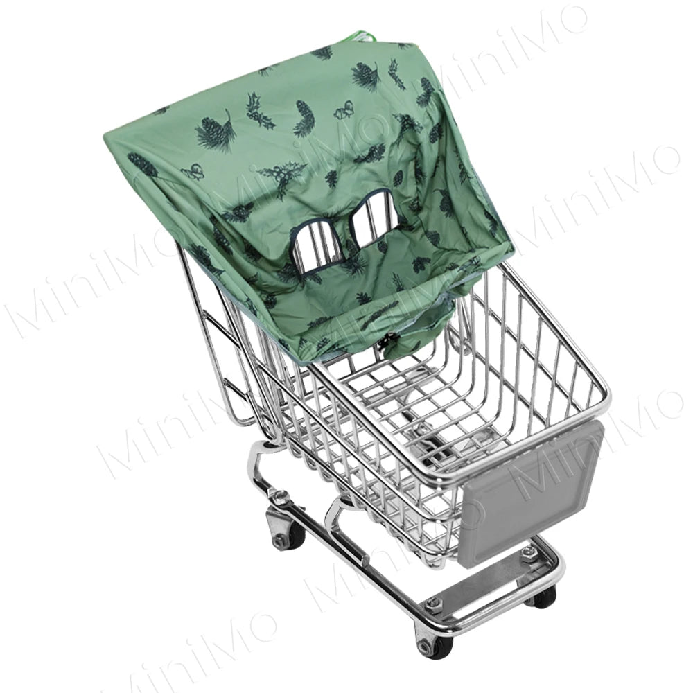 1PC Waterproof Baby Shopping Cart Seat Cover Anti-Dirt Portable Travel Protector for Supermarket  Carts