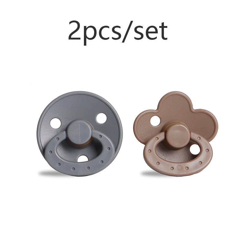 Baby Pacifier BPA Free Silicone Baby Nipple Teether Pacifier Baby Soother For Newborn, Modabebe 2 Pcs/Set