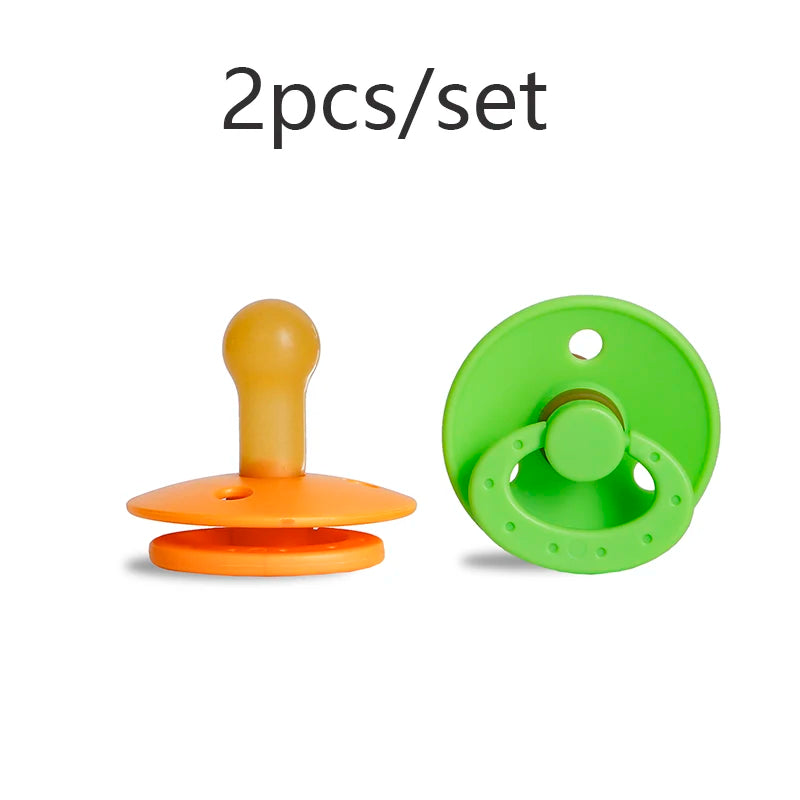 Baby Pacifier BPA Free Silicone Baby Nipple Teether Pacifier Baby Soother For Newborn, Modabebe 2 Pcs/Set