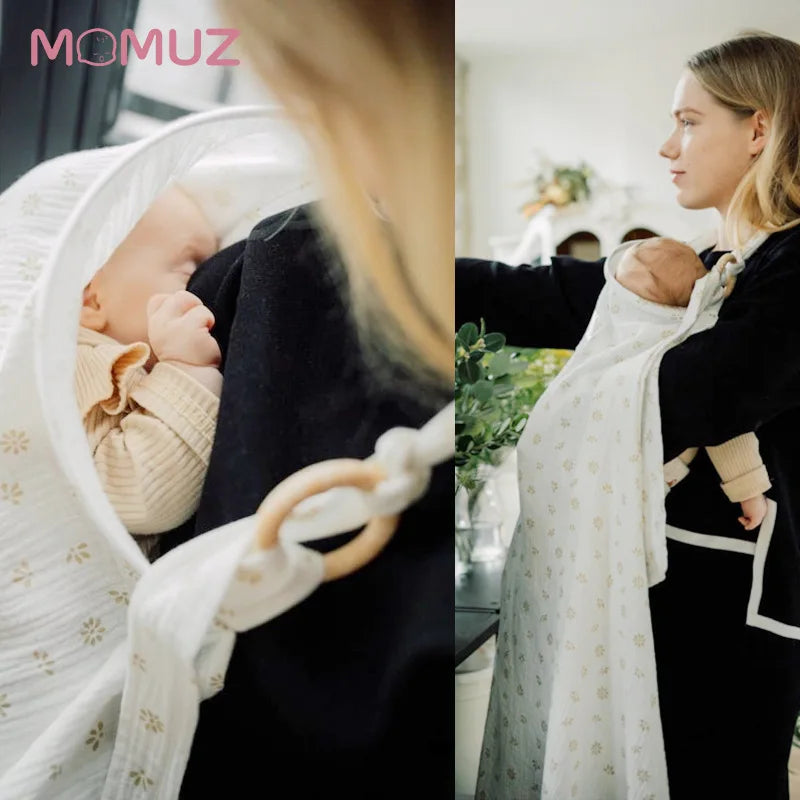Breastfeeding Nursing Cover Baby Feeding Cloth Privacy Blanket