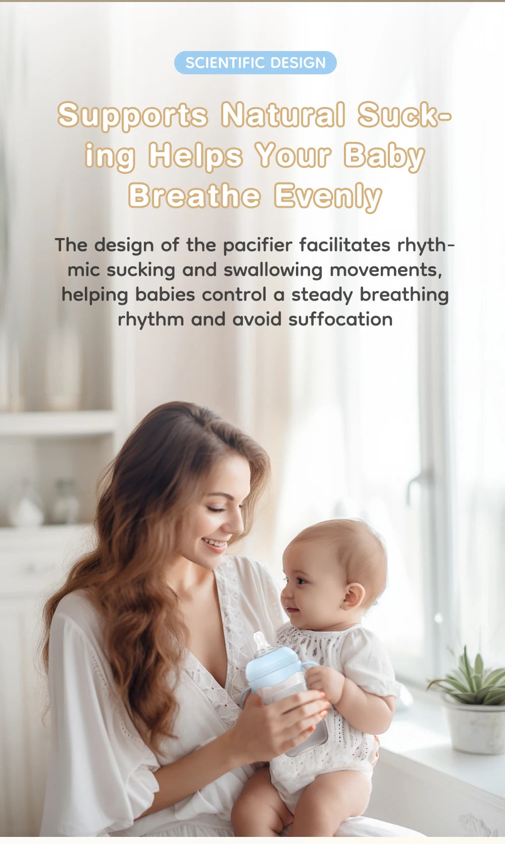 2025 New 150/240/330ML Anti-Choke Baby Bottle Newborn PP Bottles Anti-flatulence Milk Feeding Bottles Infant BPA Free