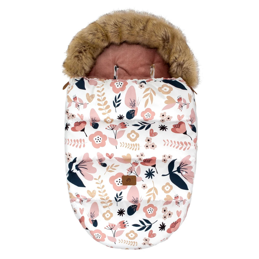 0-24 Months Baby Carriage Sack Winter Warm Thicker Envelope For Discharge Stroller Footmuff Universal Pram Cover Accessories
