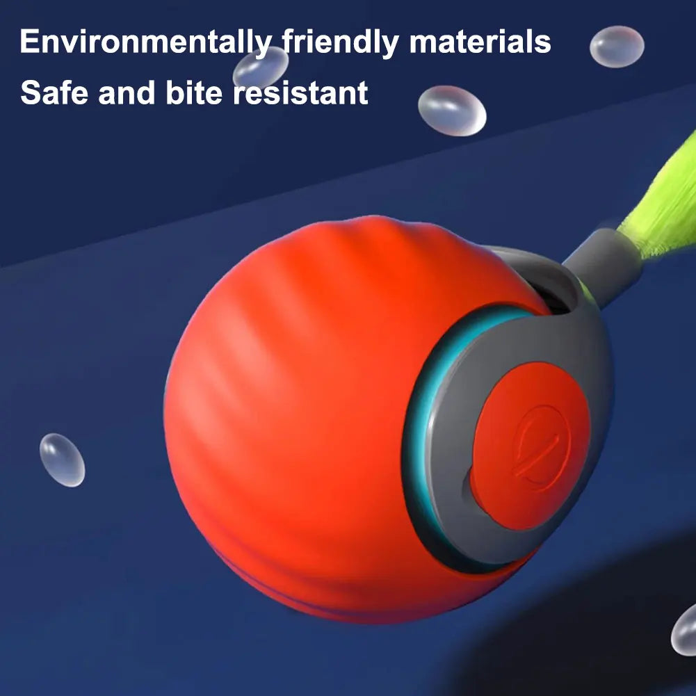 Smart Cat Toy Ball Electronic Interactive Pet Toy Moving Ball Rechargeable Automatic Moving Bouncing