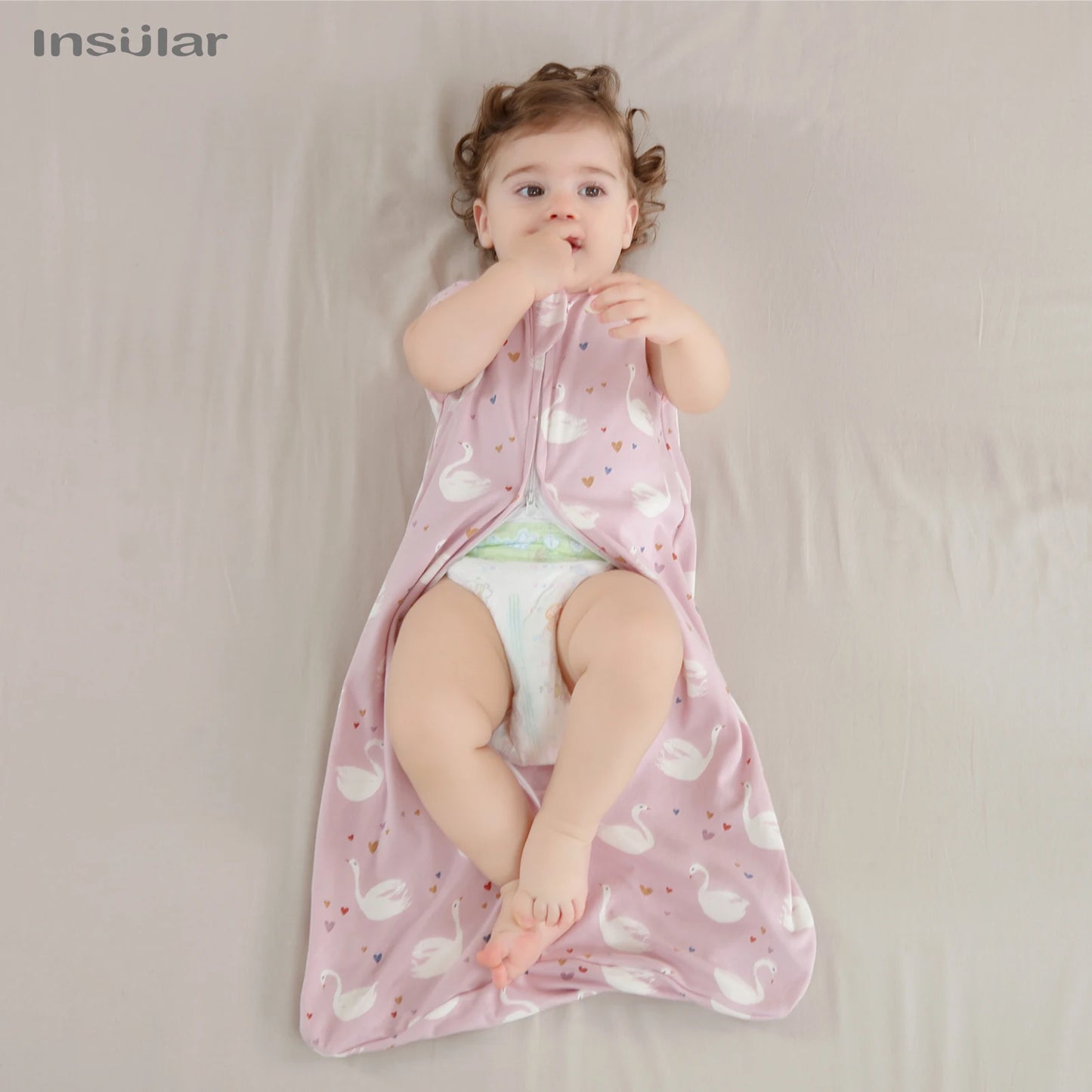 Sleeveless Sleep Sack Baby (0-18M) Cotton Thin Breathable Pajamas Cocoon Envelope Bedding