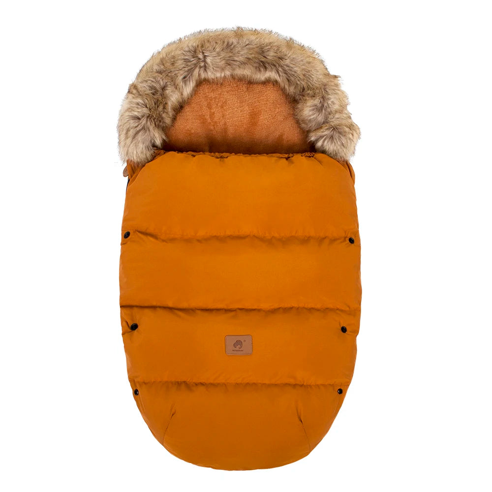 0-24 Months Baby Carriage Sack Winter Warm Thicker Envelope For Discharge Stroller Footmuff Universal Pram Cover Accessories
