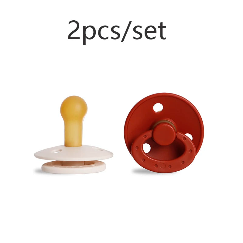 Baby Pacifier BPA Free Silicone Baby Nipple Teether Pacifier Baby Soother For Newborn, Modabebe 2 Pcs/Set