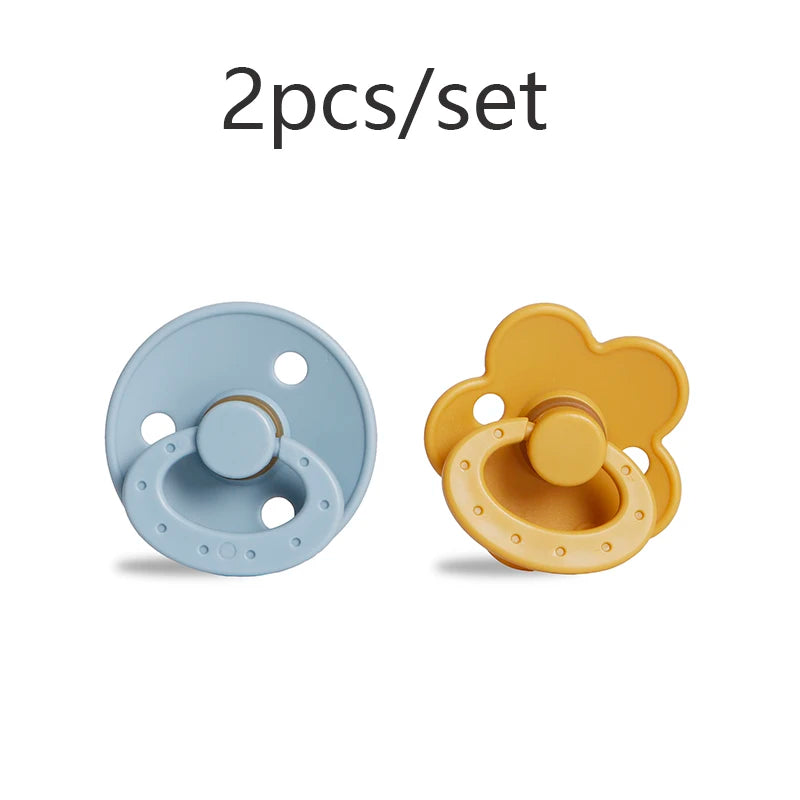 Baby Pacifier BPA Free Silicone Baby Nipple Teether Pacifier Baby Soother For Newborn, Modabebe 2 Pcs/Set