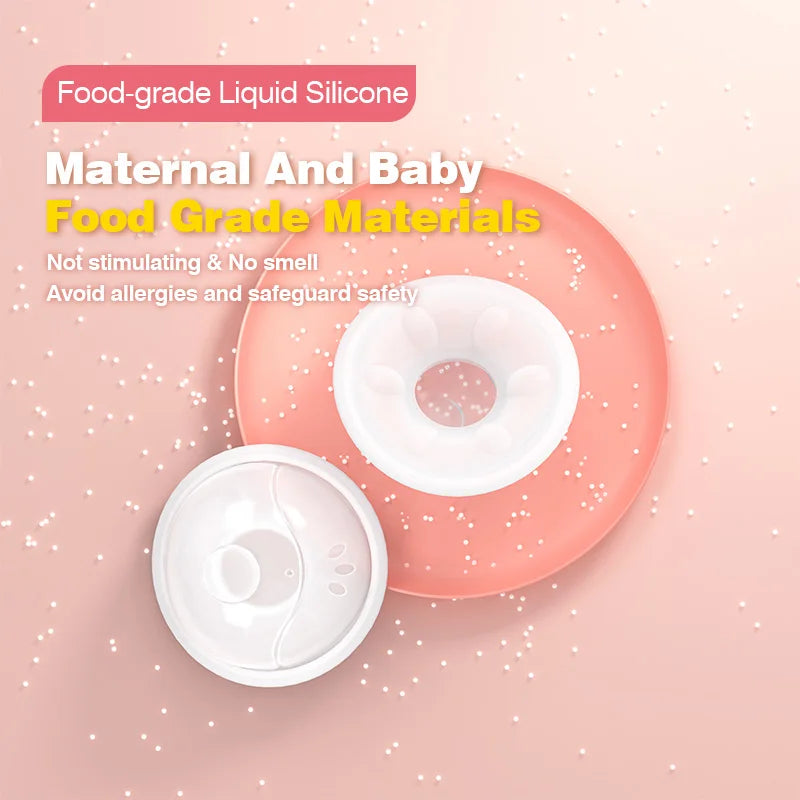 MAMIJOY MSB03 2pcs Wearable Milk Saver for Breastfeeding Manual Breastmilk Collector Silicone Breast Shell Milk Collection Cup