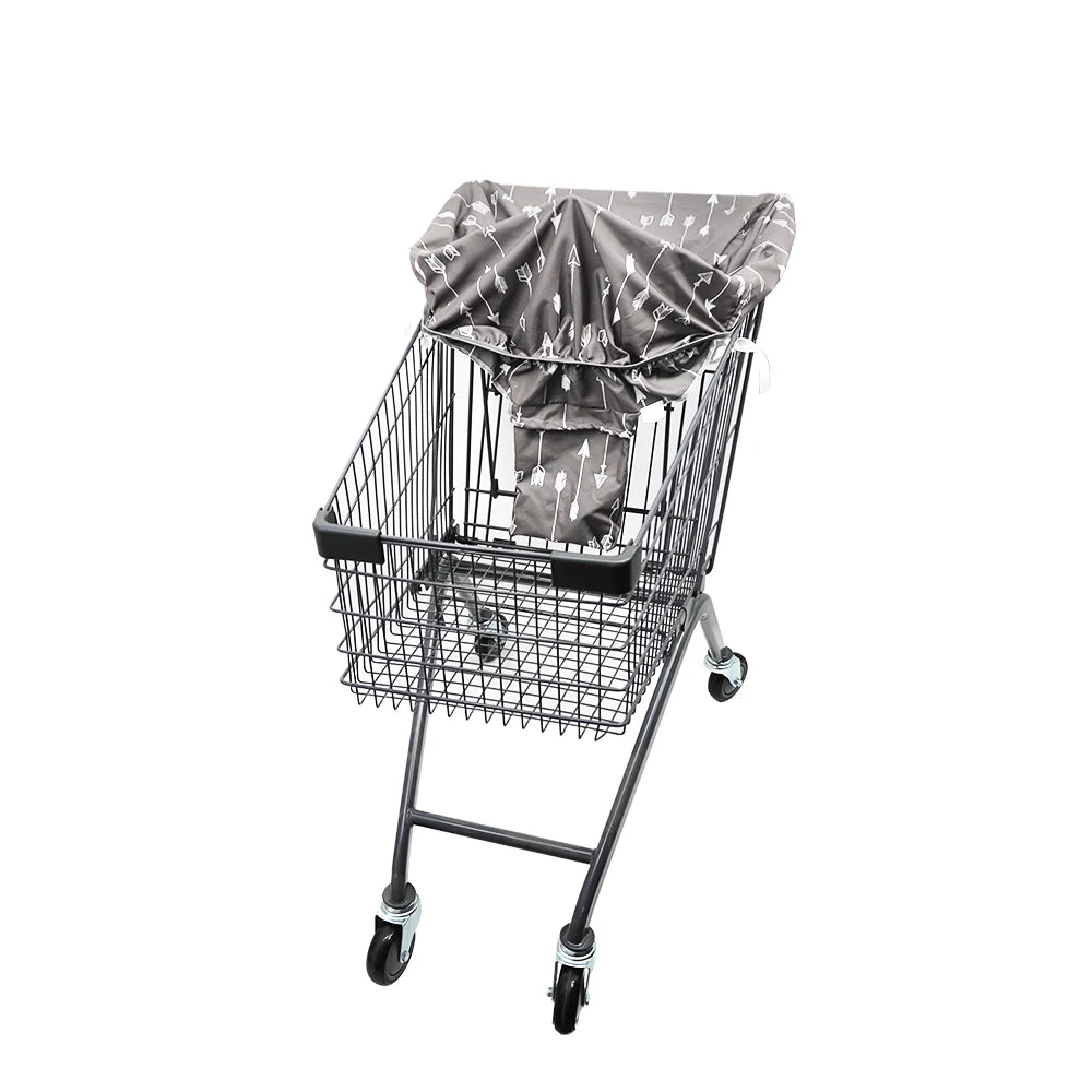 1PC Waterproof Baby Shopping Cart Seat Cover Anti-Dirt Portable Travel Protector for Supermarket  Carts