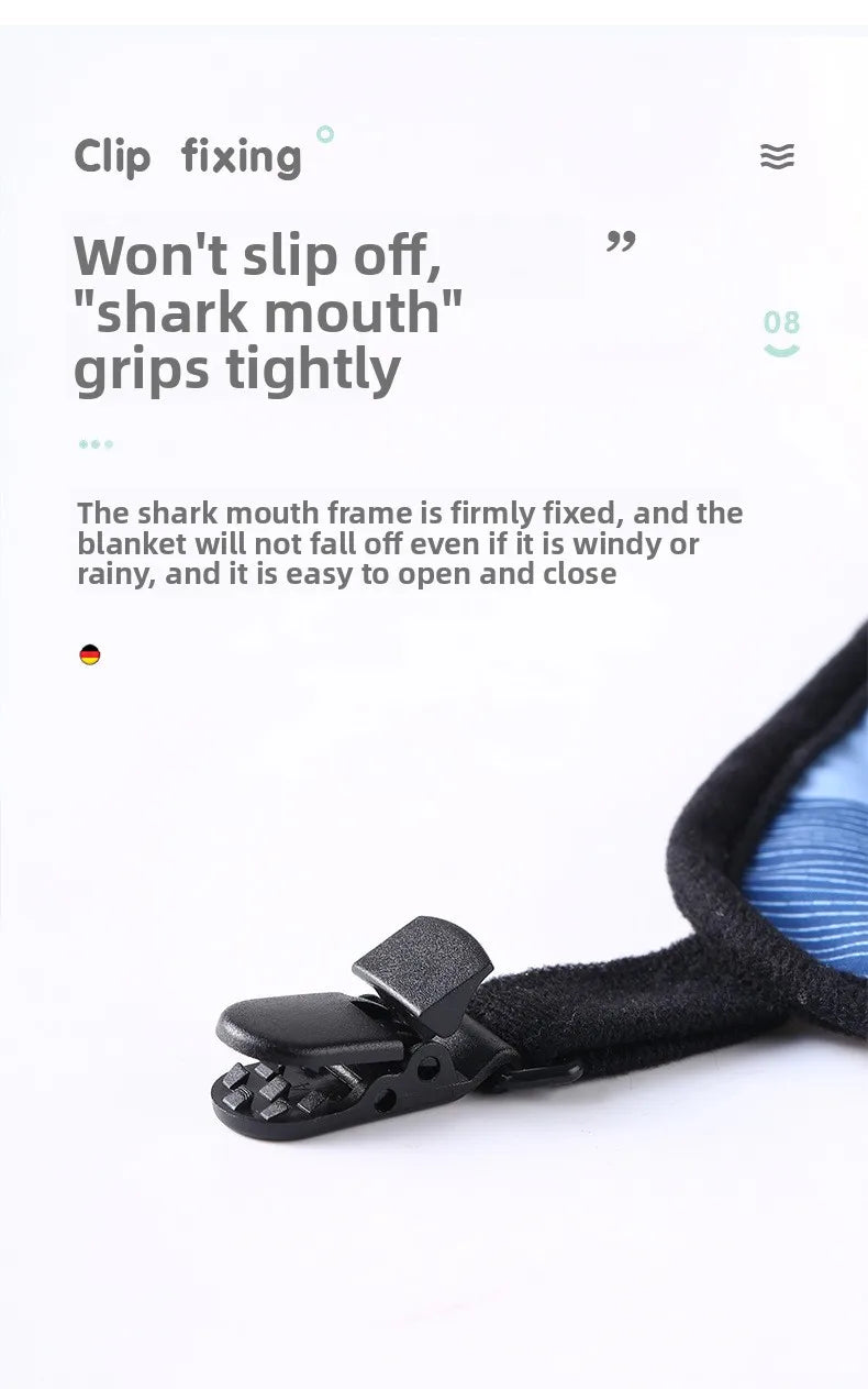 Stroller windproof blanket Stroller blanket Windproof waterproof Go out convenient to keep warm