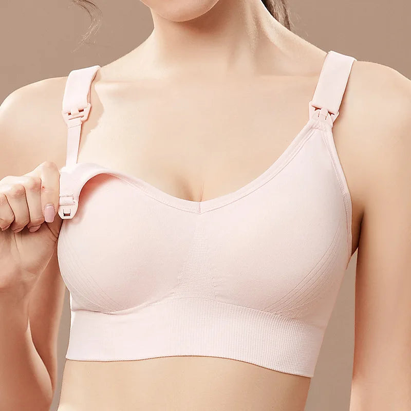 Nursing  Breastfeeding Breathable Push Up Bra, 1Pc