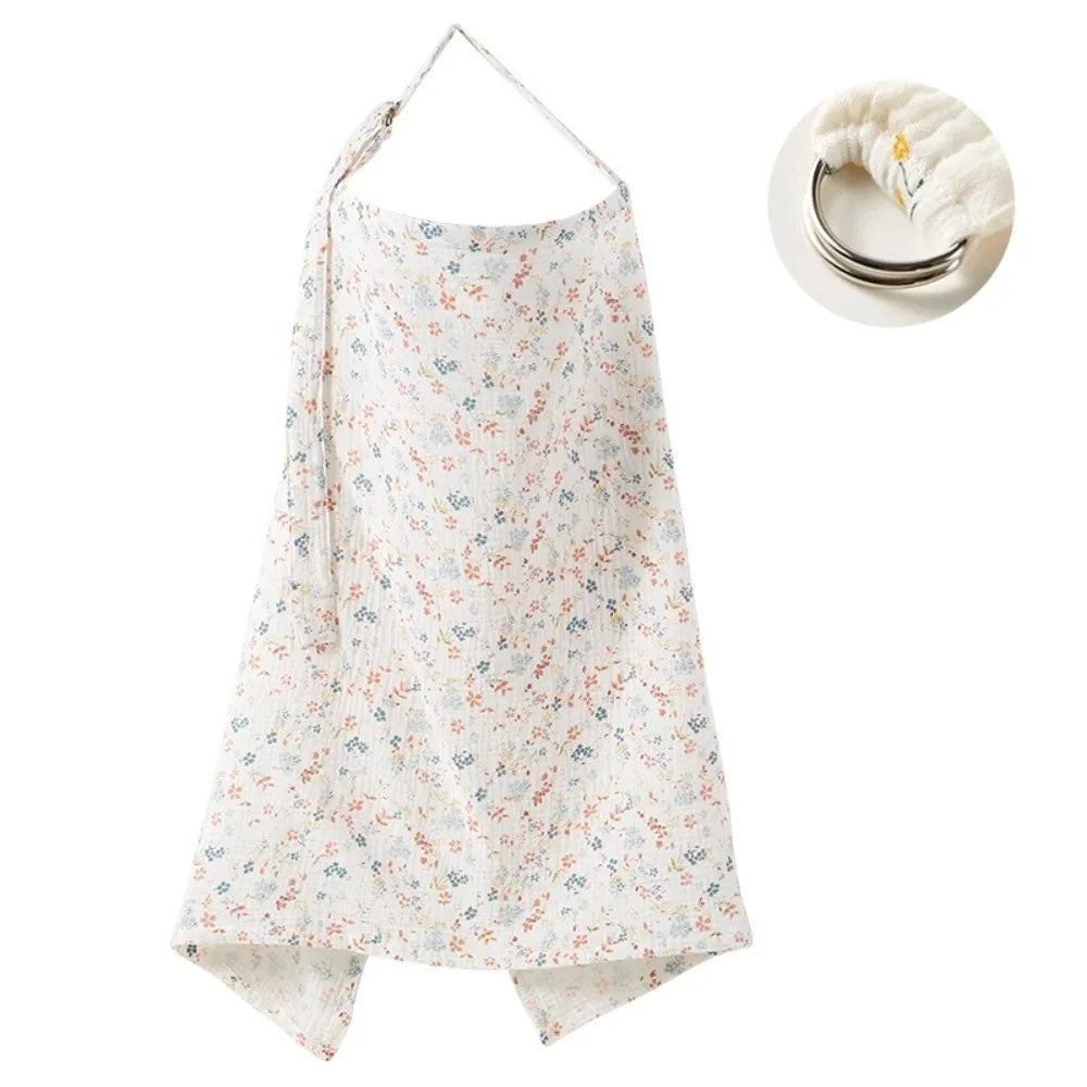 Breastfeeding Nursing Cover Breathable Multi-purpose Baby Feeding Cloth Adjustable