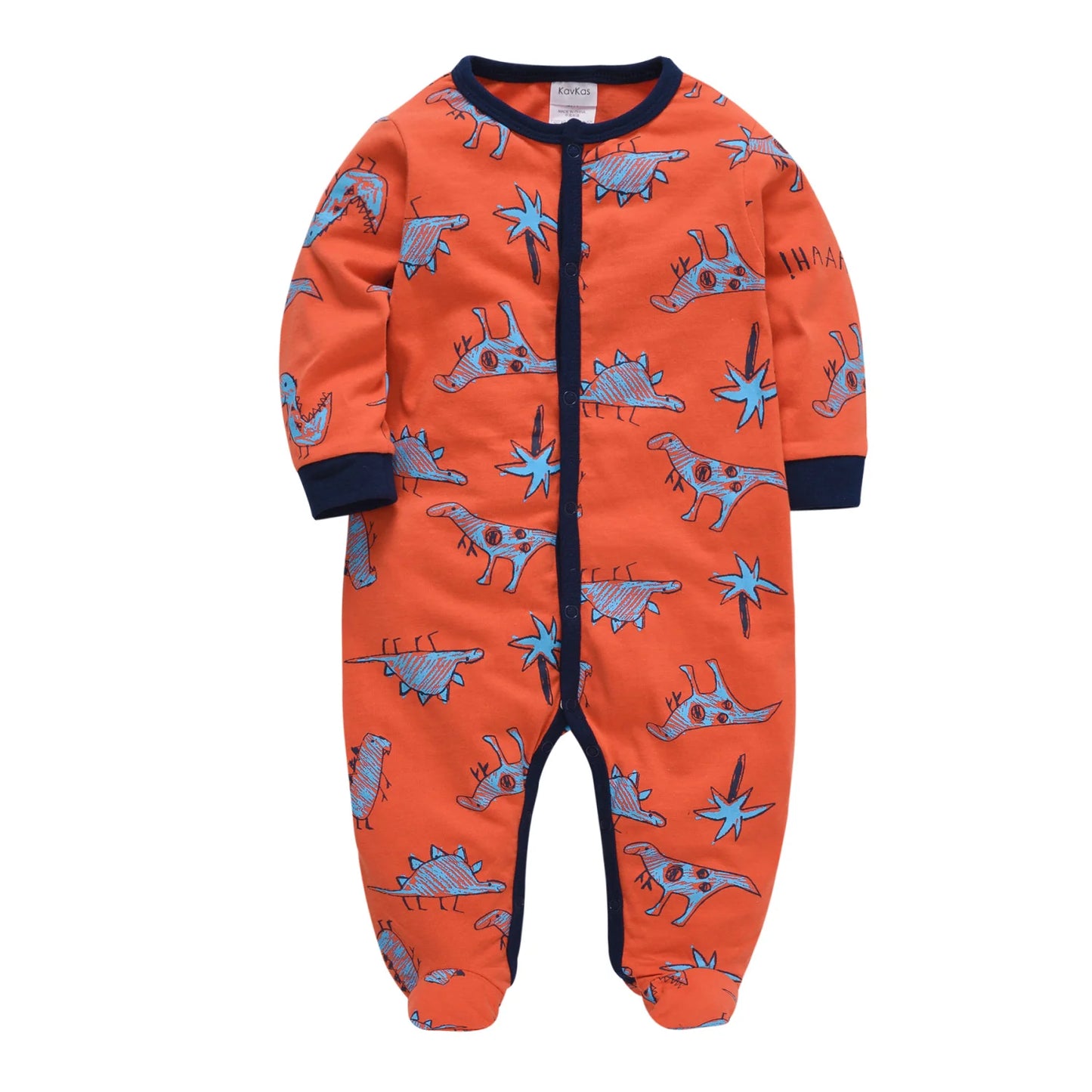 100% Cotton New Born Baby Long Sleeve Romper Cartoon Boys Girls ,  0-12 Monthes