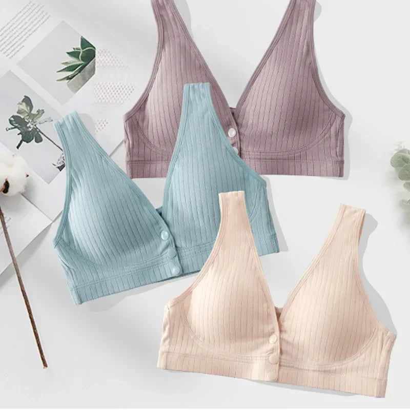 Maternity Nursing Vest Bras, Cotton - sizes 34/75 - 42/95