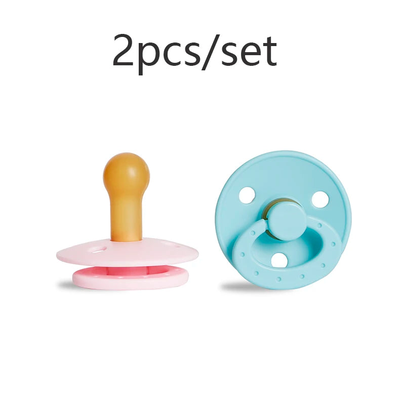 Baby Pacifier BPA Free Silicone Baby Nipple Teether Pacifier Baby Soother For Newborn, Modabebe 2 Pcs/Set