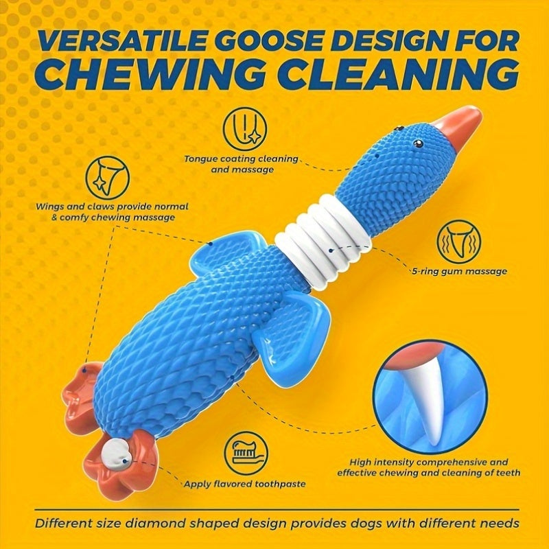 Nylon Goose Dog Toys for Aggressive Chewers | Upgraded Tough, Durable, Heavy Duty Bone Indestructible, Suitable for All Breed Sizes, Plaid Pattern by VITSCAN