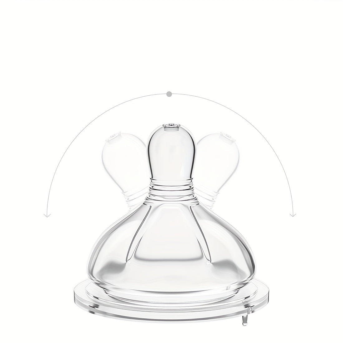 Oberni Glass Baby Bottles, 4.06oz/5.07oz Newborn Feeding Bottle For 0+ Months, BPA & BPS-Free, Baby Breastfeeding Milk Bottle With Slow Flow Nipple, Anti-Colic, Easy To Clean