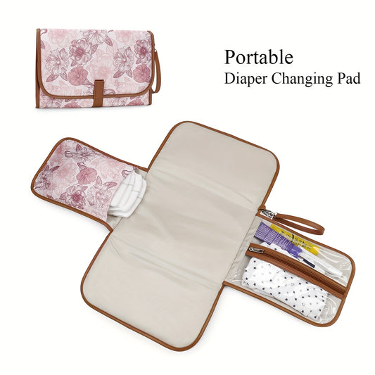 1pc Portable Changing Pad - Multifunctional Wet Wipes Holder & Diaper Changing Table Pad Suitable for Diaper Bag, Essentials, -Haves