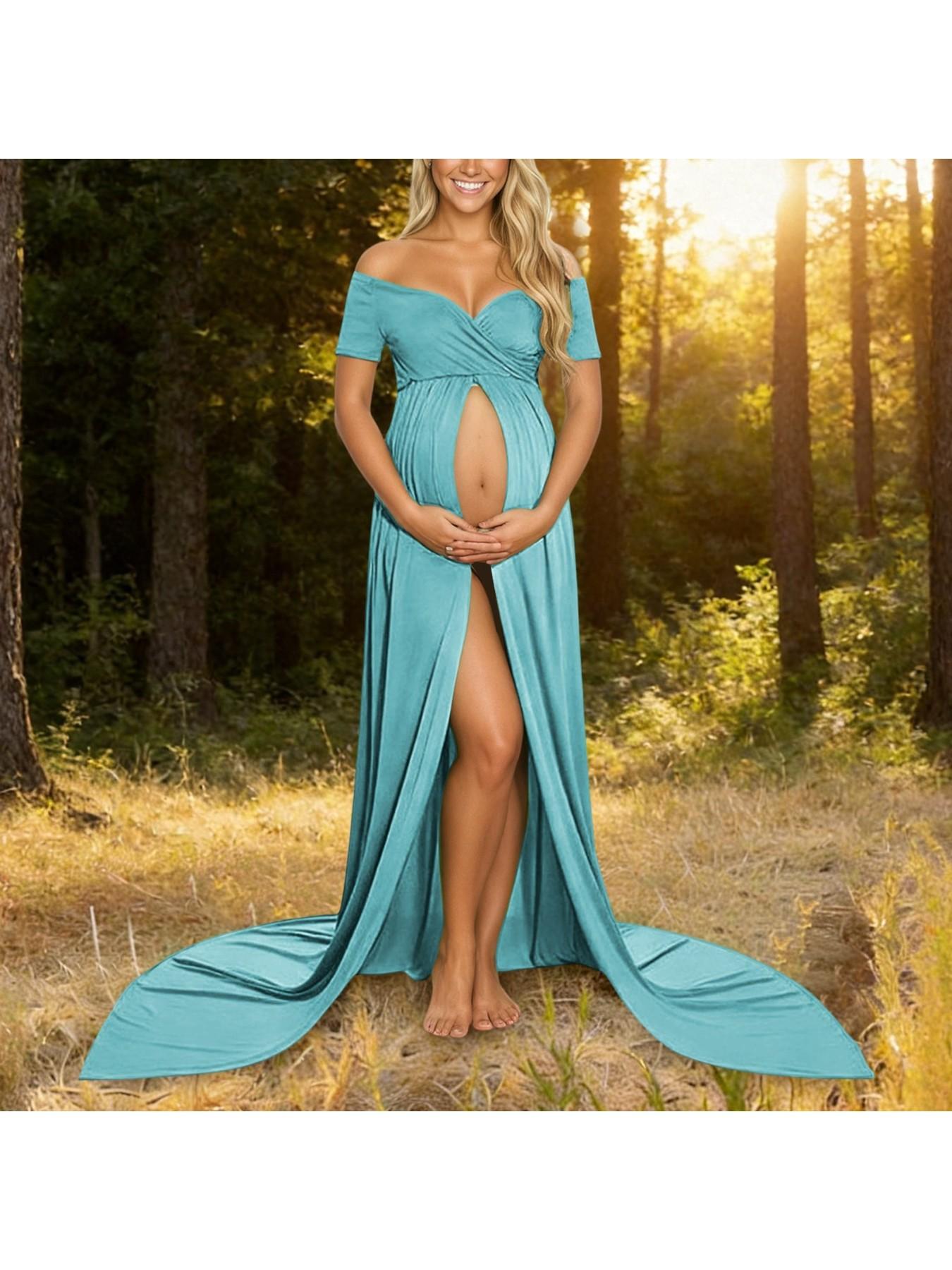 Maternity Elegant Photoshoot Dress, Perfect for Capturing Pregnancy Moments