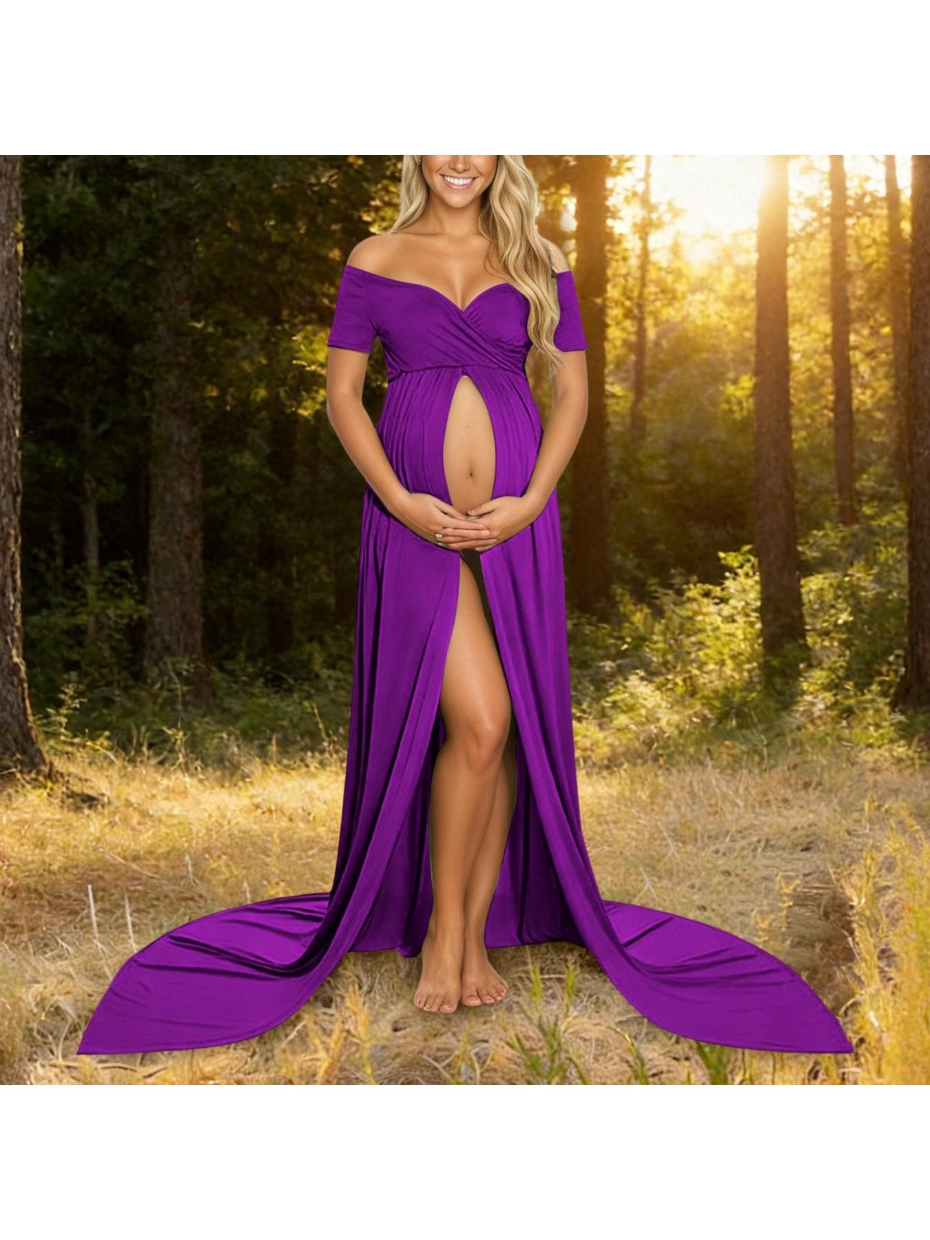 Maternity Elegant Photoshoot Dress, Perfect for Capturing Pregnancy Moments